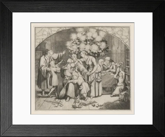 Framed Print : Xmas at the Luthers Framed Print : Xmas at the Luthers
