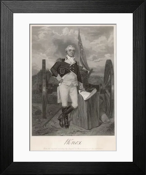Framed Print : Henry Knox (Chappel) Framed Print : Henry Knox (Chappel)
