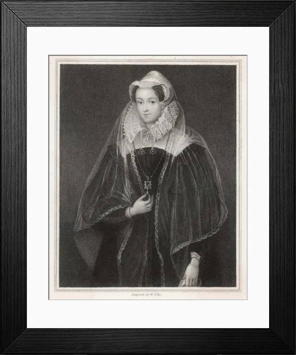 Framed Print : Mary, Queen of Scotland Framed Print : Mary, Queen of Scotland