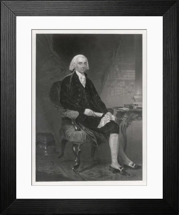 Framed Print : James Madison / Chappel Framed Print : James Madison / Chappel