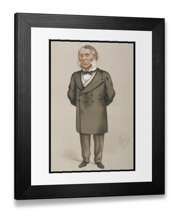 Framed Print : Sir Edward Watkin (Ape) Framed Print : Sir Edward Watkin (Ape)