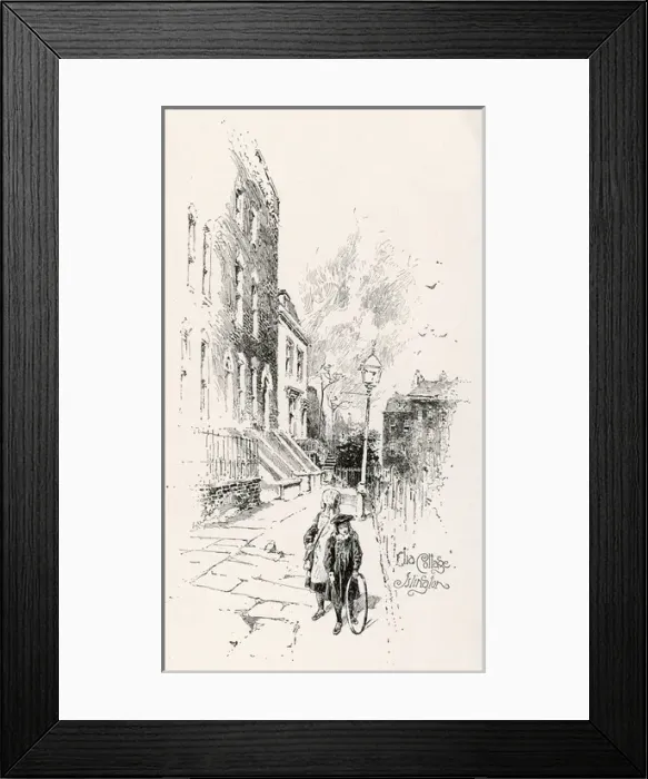 Framed Print : Charles Lamb / Islington Framed Print : Charles Lamb / Islington