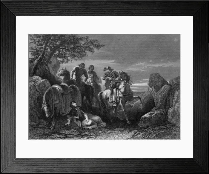 Framed Print : Flight of Earl of Tyrone Framed Print : Flight of Earl of Tyrone