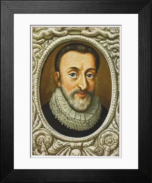 Framed Print : Henri Iv, Miniature Framed Print : Henri Iv, Miniature