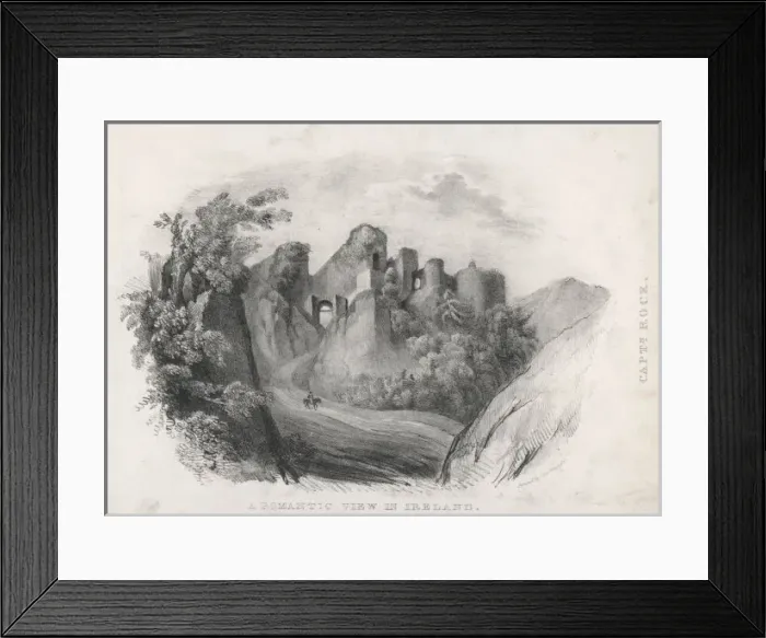 Framed Print : Romantic View Ireland Framed Print : Romantic View Ireland