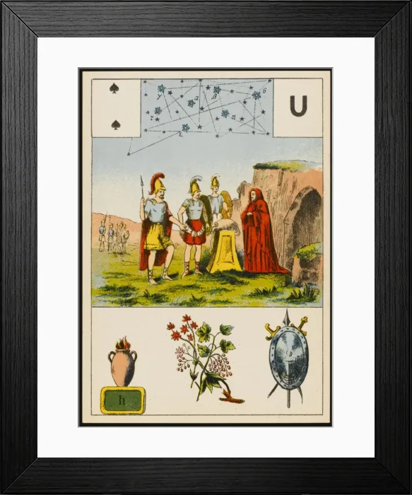 Framed Print : Lenormand - Augur Framed Print : Lenormand - Augur