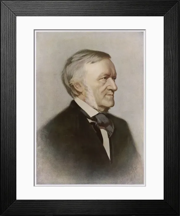 Framed Print : WAGNER (1813-1883) LIZ Framed Print : WAGNER (1813-1883) LIZ