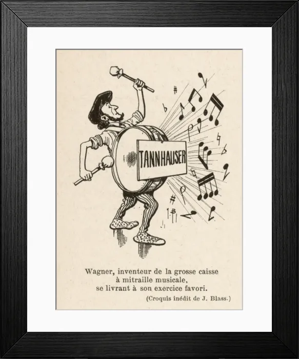 Framed Print : Wagner / Blass / Tannhauser Framed Print : Wagner / Blass / Tannhauser
