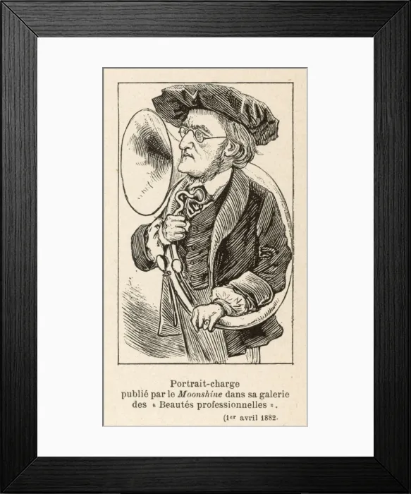 Framed Print : Wagner / Moonshine / Horn Framed Print : Wagner / Moonshine / Horn