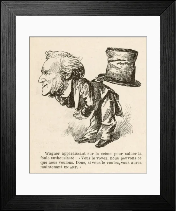Framed Print : Wagner / Puck / Leipzig Framed Print : Wagner / Puck / Leipzig