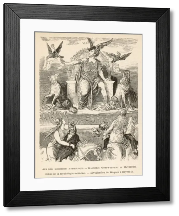 Framed Print : Wagner / Ulk / Berlin Framed Print : Wagner / Ulk / Berlin