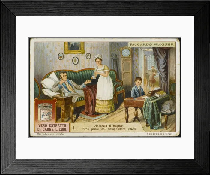 Framed Print : WAGNER / LIEBIG / 1 / 1821 Framed Print : WAGNER / LIEBIG / 1 / 1821