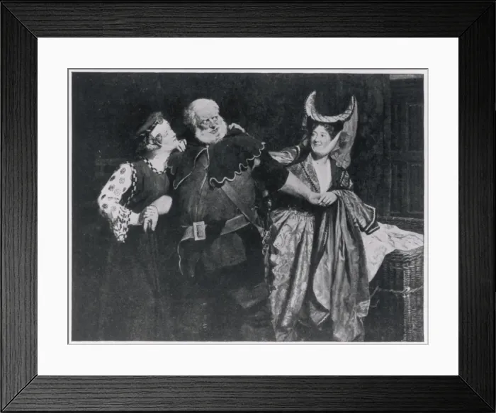 Framed Print : Merry Wives / H B Tree Framed Print : Merry Wives / H B Tree