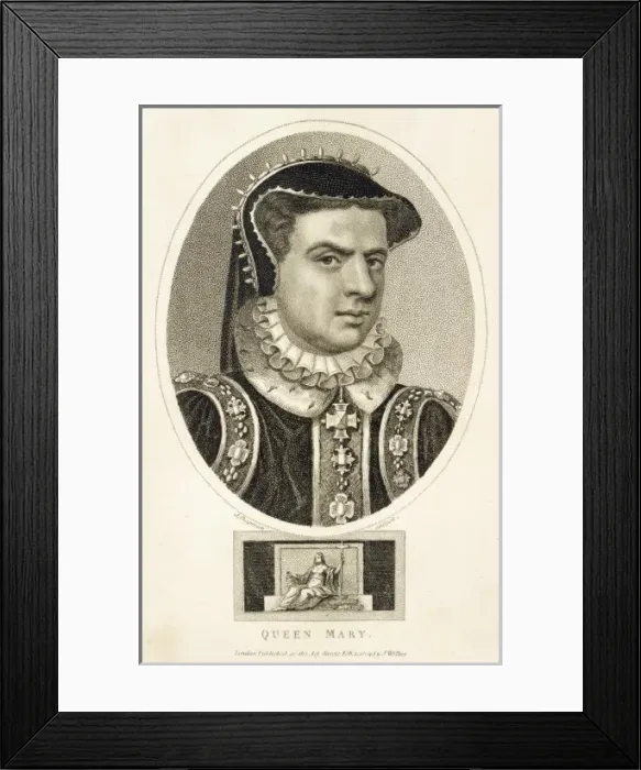 Framed Print : Mary Tudor / Chapman Framed Print : Mary Tudor / Chapman
