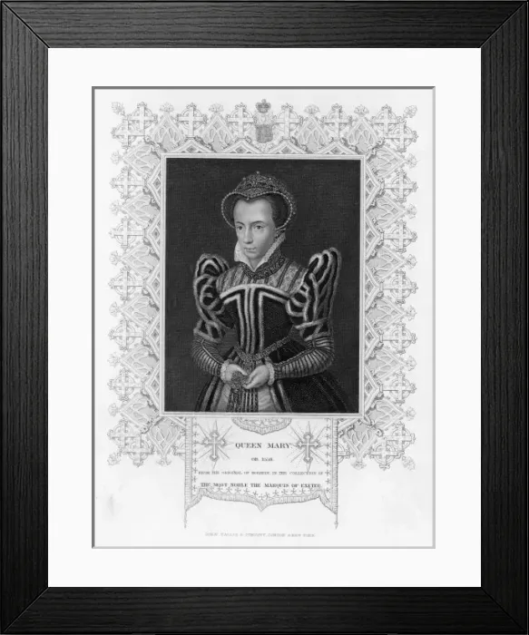 Framed Print : Mary Tudor / Ryall Framed Print : Mary Tudor / Ryall