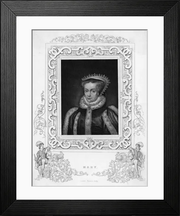 Framed Print : Mary Tudor / Kelly Framed Print : Mary Tudor / Kelly