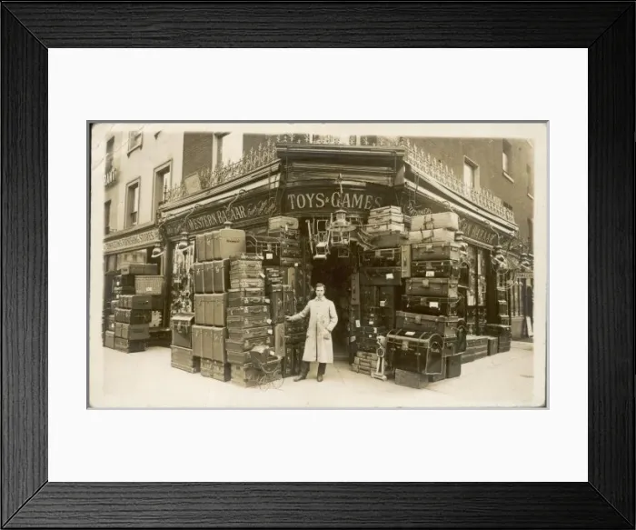 Framed Print : Paddington Luggage Shop Framed Print : Paddington Luggage Shop