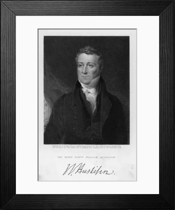 Framed Print : William Huskisson Framed Print : William Huskisson