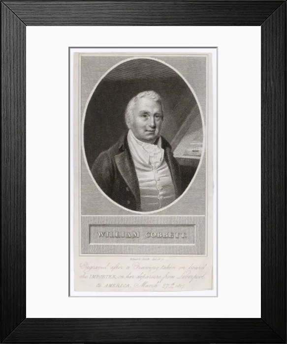 Framed Print : Cobbett / Smith / Oval Framed Print : Cobbett / Smith / Oval