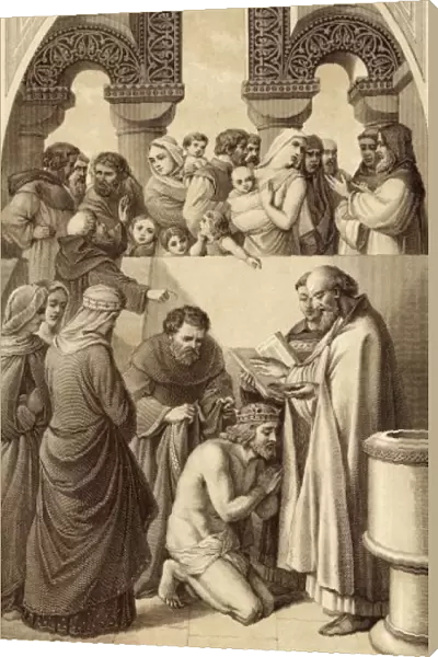 Ethelbert Baptised