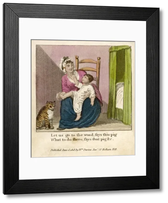Framed Print : This Little Piggy Went Framed Print : This Little Piggy Went