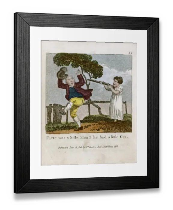 Framed Print : There was a Little Man Framed Print : There was a Little Man