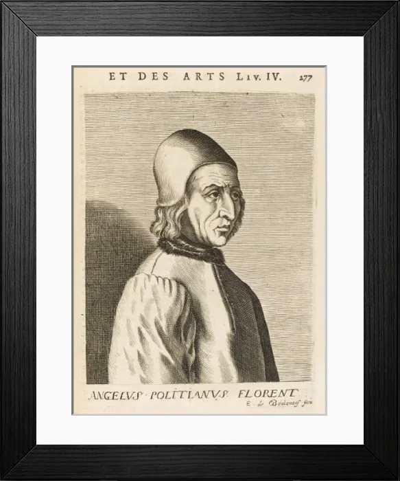Framed Print : Angelo Poliziano Framed Print : Angelo Poliziano