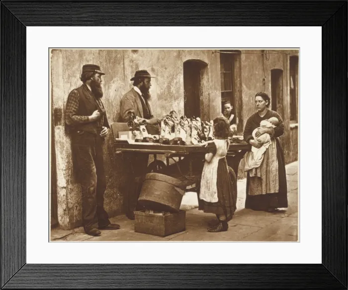 Framed Print : Street Trades / Fancy Ware Framed Print : Street Trades / Fancy Ware