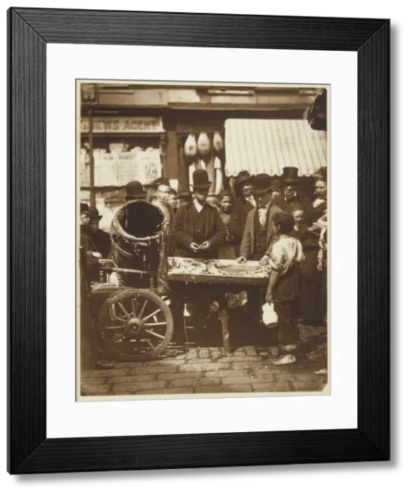 Framed Print : Street Trade / Fish 1877 Framed Print : Street Trade / Fish 1877