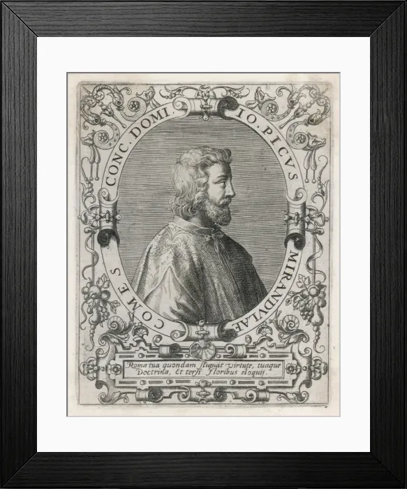 Framed Print : Mirandola / De Brij / 1648 Framed Print : Mirandola / De Brij / 1648