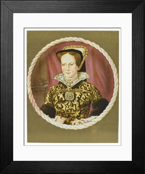 Framed Print : Mary Tudor / Miniature Framed Print : Mary Tudor / Miniature