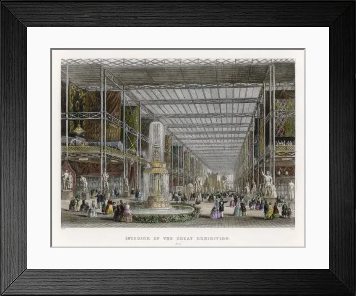 Framed Print : Crystal Palace / Transept Framed Print : Crystal Palace / Transept