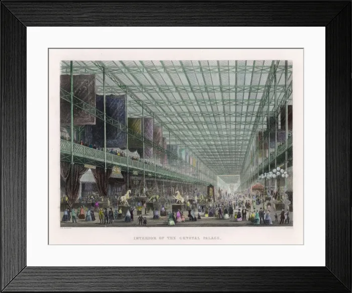 Framed Print : Crystal Palace / Size Framed Print : Crystal Palace / Size