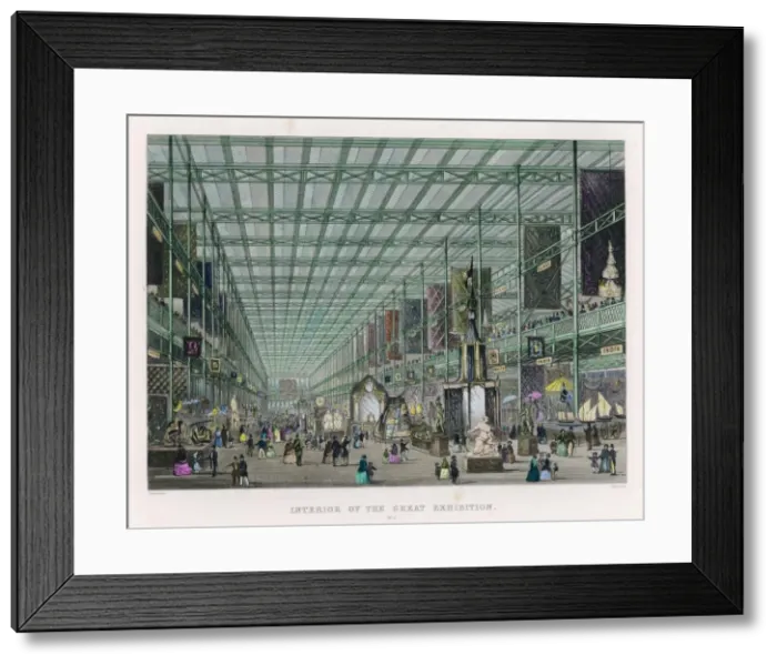 Framed Print : Crystal Palace / View West Framed Print : Crystal Palace / View West