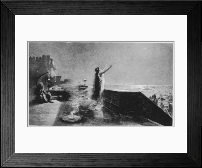 Framed Print : Salammbo / Praying Framed Print : Salammbo / Praying