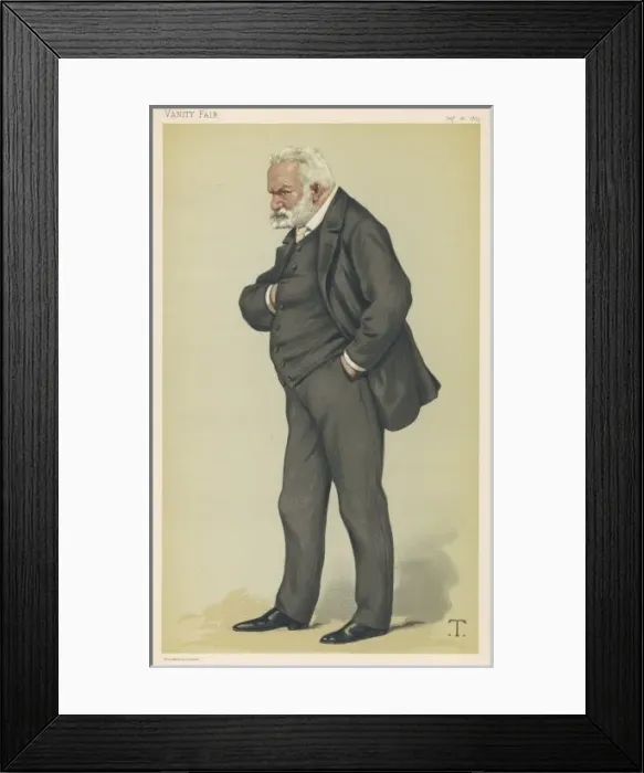 Framed Print : Victor Hugo / Vanity Fair Framed Print : Victor Hugo / Vanity Fair