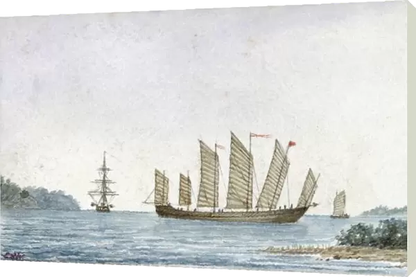 Chinese Cargo Boat