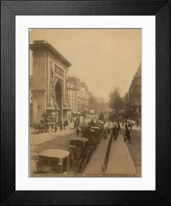 Framed Print : Porte / Saint Denis / Photo Framed Print : Porte / Saint Denis / Photo