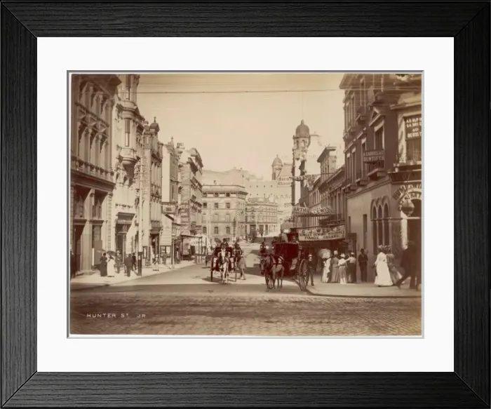 Framed Print : Sydney / Street / Photo Framed Print : Sydney / Street / Photo