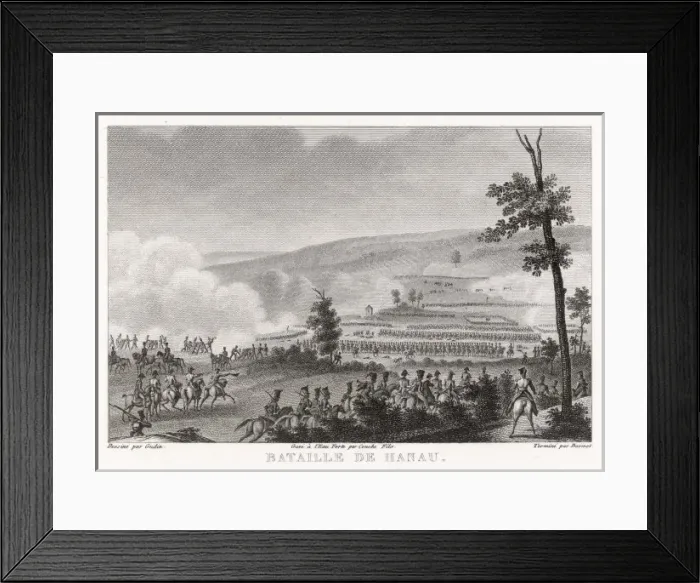 Framed Print : Battle of Hanau Framed Print : Battle of Hanau