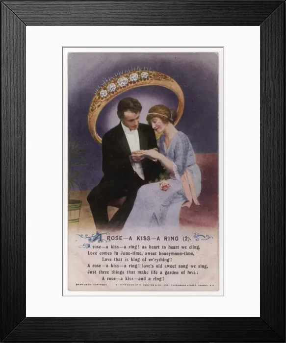 Framed Print : The Engagement Ring Framed Print : The Engagement Ring