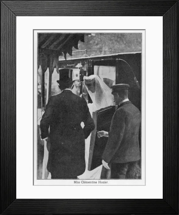 Framed Print : Churchills Wedding Day Framed Print : Churchills Wedding Day