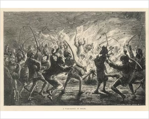 War Dance  /  Delhi  /  1875