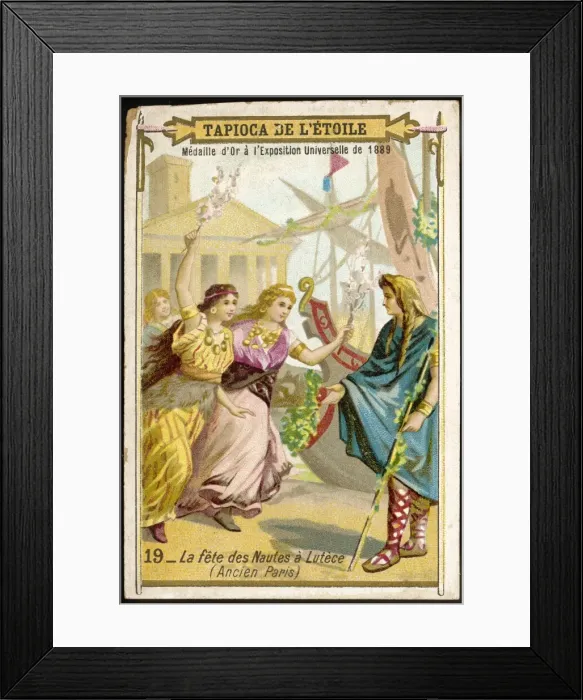 Framed Print : New Year in Ancient Gaul Framed Print : New Year in Ancient Gaul