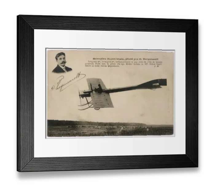 Framed Print : Deperdussin Monoplane Framed Print : Deperdussin Monoplane