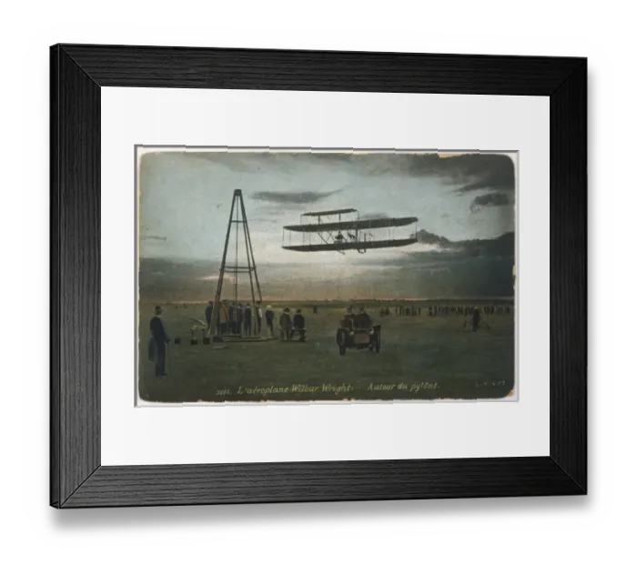 Framed Print : Wright Rounding Pylon Framed Print : Wright Rounding Pylon