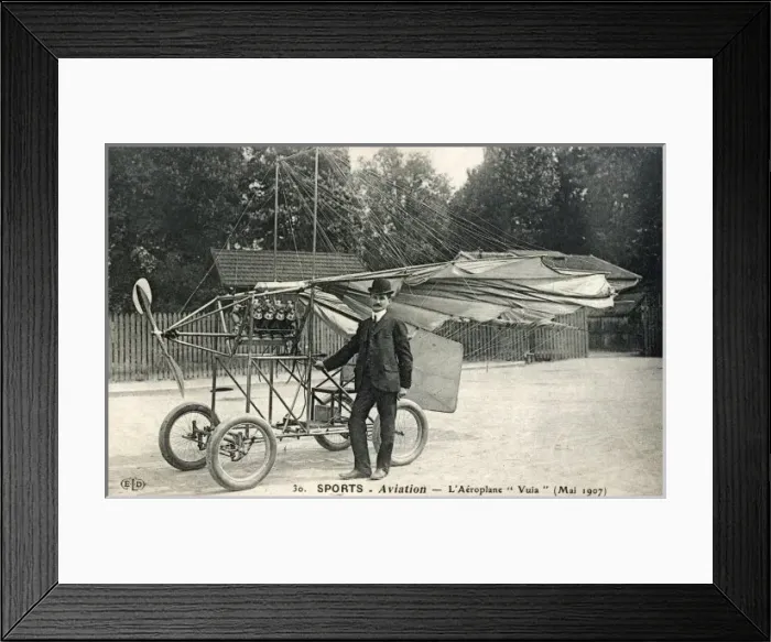 Framed Print : Vuia Monoplane Framed Print : Vuia Monoplane