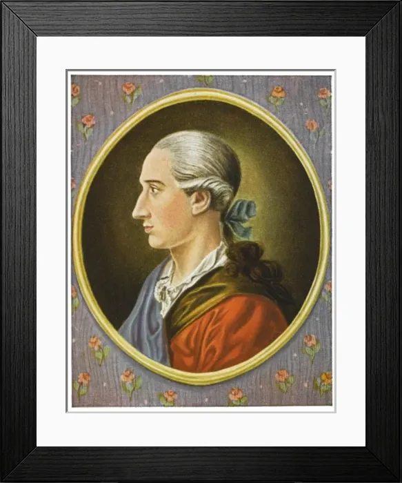 Framed Print : Goethe / Bager Framed Print : Goethe / Bager