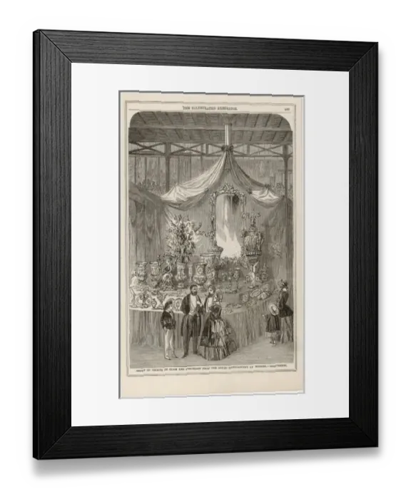 Framed Print : Crystal Palace / Meissen Framed Print : Crystal Palace / Meissen