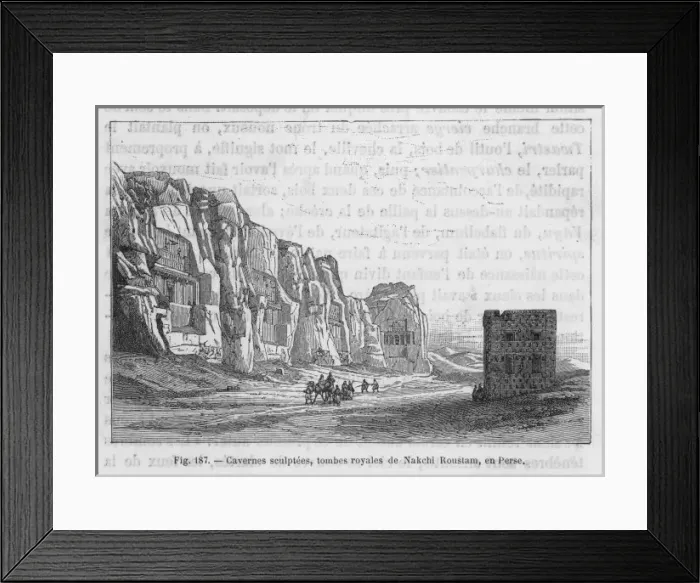 Framed Print : Tombs of Naqsh-I Rustam Framed Print : Tombs of Naqsh-I Rustam